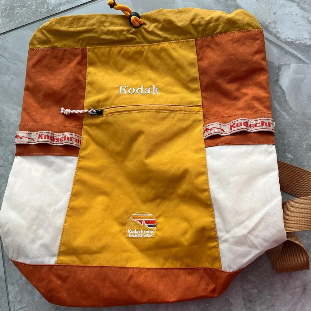 Kodak Hardy String Bucket Backpack (15L) Yellow - Picture 2 of 7